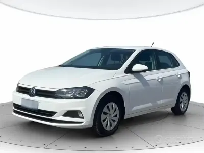 Usata VW Polo Trendline 90 CV (66 kW) 2021 Bianco Utilitaria