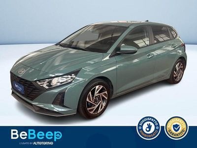 Usata Hyundai i20 84 CV (61 kW) 2023 Verde metallizzato Utilitaria