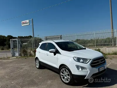 Usata Ford Ecosport Titanium 95 CV (69 kW) 2020 Bianco SUV