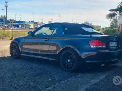 Usata BMW 120 Cabriolet 170 CV (125 kW) 2008 Nero Cabrio