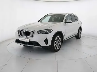 Usata BMW X3 190 CV (139 kW) 2021 Mineral white SUV