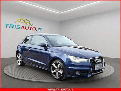 Usata Audi A1 S-Line 106 CV (77 kW) 2011 Blu Utilitaria