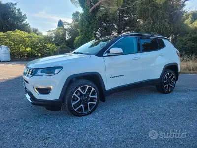 Usata Jeep Compass Limited 140 CV (102 kW) 2017 Bianco SUV