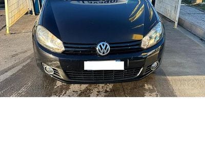 Usata VW Golf VI 105 CV (77 kW) 2010 Nero Utilitaria