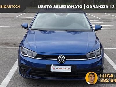 Usata VW Polo Style 95 CV (69 kW) 2021 Blu Utilitaria