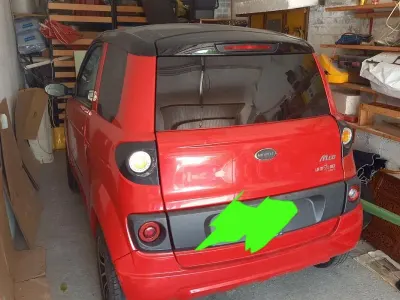 Usata Microcar M.Go 2017 Rosso Utilitaria