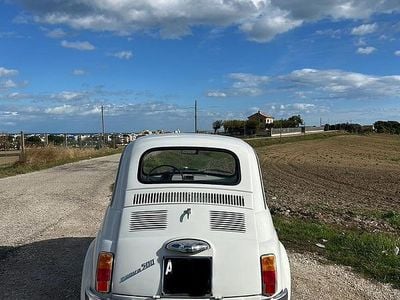 Usata Fiat 500 1970 Bianco Berlina
