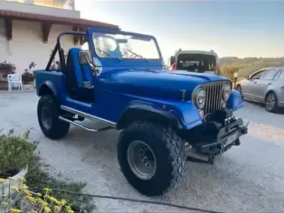 Usata Jeep CJ 1981 Bluazzurro SUV