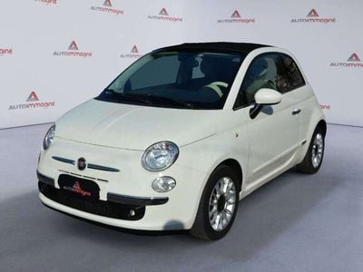 Usata Fiat 500C 85 CV (62 kW) 2013 Bianco Cabrio