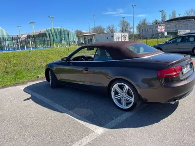 Usata Audi A5 Cabriolet Ambiente 239 CV (175 kW) 2010 Marrone Cabrio