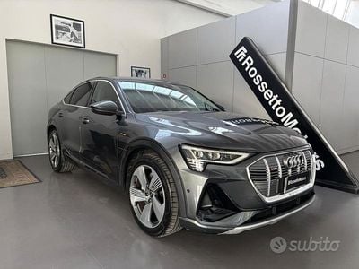 Usata Audi e-tron Sportback S-Line 230 kW (313 CV) 2021 Grigio SUV