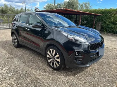 Usata Kia Sportage 115 CV (84 kW) 2017 Nero SUV