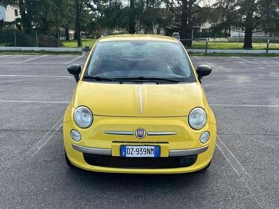 Usata Fiat 500 Pop 69 CV (50 kW) 2009 Giallo Cabrio