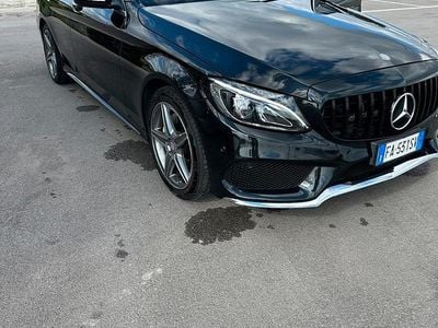 Usata Mercedes C220 Premium 170 CV (125 kW) 2015 Nero Berlina