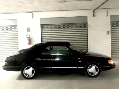 Usata Saab 900 Cabriolet 1991 Nero Cabrio