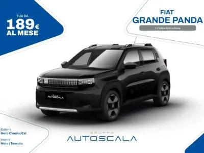 Nuova Fiat Grande Panda La Prima 101 CV (74 kW) 2026 Nero cinema extraserie Utilitaria