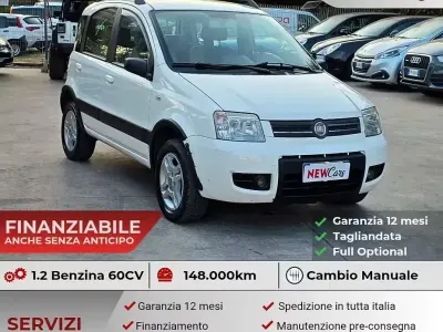 Usata Fiat Panda Climbing 60 CV (44 kW) 2009 Bianco Utilitaria
