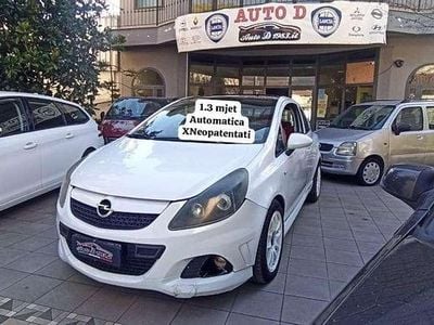 Usata Opel Corsa Sport 91 CV (66 kW) 2009 Bianco Utilitaria