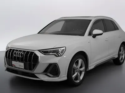 Usata Audi Q3 S-Line 150 CV (110 kW) 2018 Bianco ghiacciaio metallizzato SUV