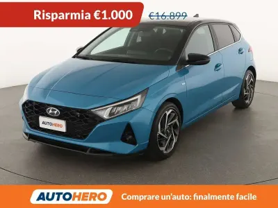Usata Hyundai i20 101 CV (74 kW) 2023 Blu/azzurro Utilitaria