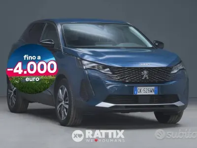 Usata Peugeot 3008 Allure 131 CV (96 kW) 2022 Blu SUV