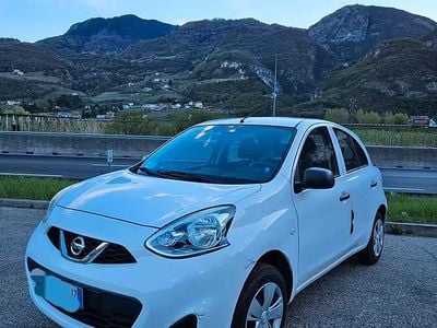 Usata Nissan Micra Visia 80 CV (58 kW) 2013 Bianco Utilitaria