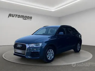 Usata Audi Q3 150 CV (110 kW) 2017 Blu SUV