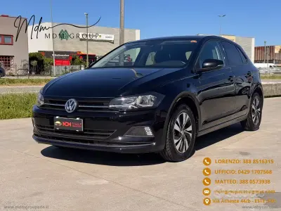 Usata VW Polo 95 CV (69 kW) 2018 Nero Utilitaria