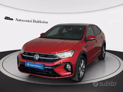 Usata VW Taigo R-line 110 CV (80 kW) 2022 Kings red metalizzato SUV