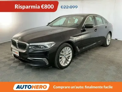 Usata BMW 530e Luxury Line 184 CV (135 kW) 2020 Nero Berlina