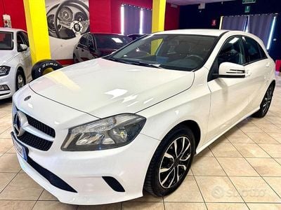 Usata Mercedes A160 Executive 90 CV (66 kW) 2017 Bianco Berlina
