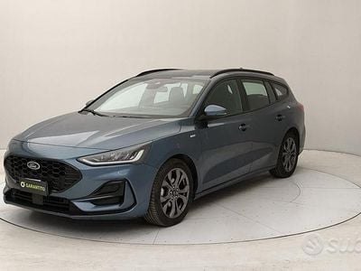 Usata Ford Focus ST-Line 125 CV (91 kW) 2023 Blu Station wagon