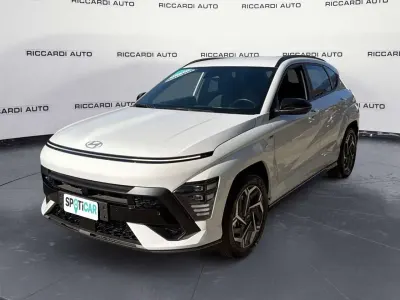 Usata Hyundai Kona N Line 129 CV (94 kW) 2024 Bianco SUV