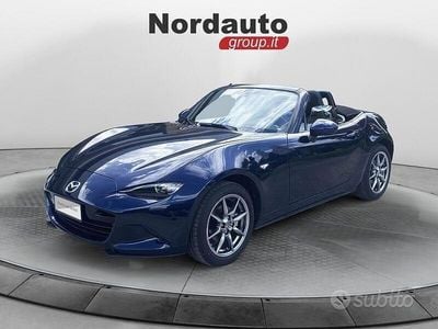 Usata Mazda MX5 Kizuna 132 CV (97 kW) 2024 Blu/azzurro Cabrio