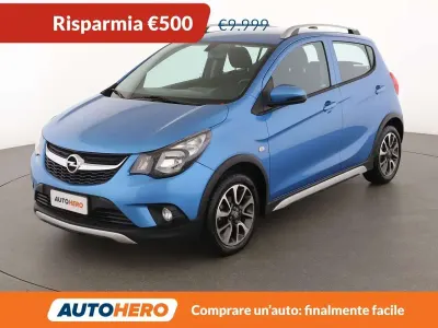 Usata Opel Karl Rocks 75 CV (55 kW) 2018 Blu/azzurro Utilitaria