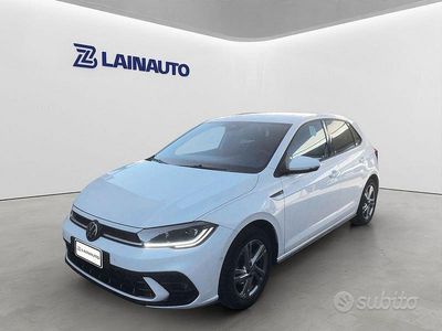 Usata VW Polo R-line 95 CV (69 kW) 2023 Bianco Utilitaria