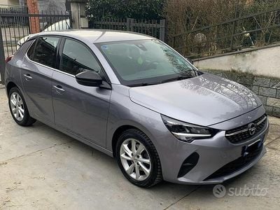Usata Opel Corsa Elegance 101 CV (74 kW) 2021 Grigio Utilitaria