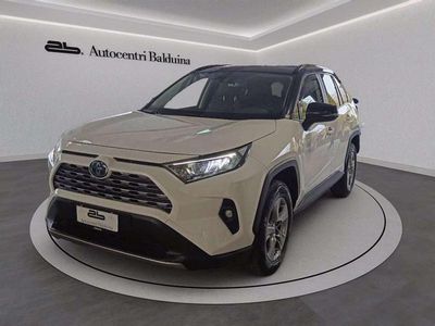 Usata Toyota RAV4 Hybrid 222 CV (163 kW) 2022 Bianco SUV