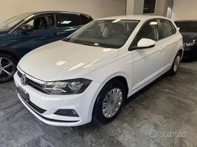 Usata VW Polo Comfortline 80 CV (58 kW) 2019 Bianco Utilitaria