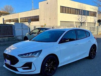 Usata Ford Focus ST-Line X 125 CV (91 kW) 2022 Bianco Berlina
