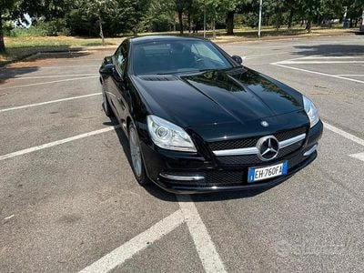 Usata Mercedes SLK200 Premium 183 CV (134 kW) 2011 Nero Cabrio
