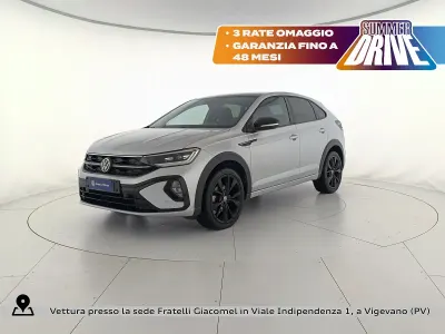 Usata VW Taigo R-line 150 CV (110 kW) 2022 Reflex silver metallizzato nero SUV