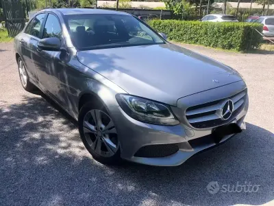 Usata Mercedes C220 Executive 170 CV (125 kW) 2016 Grigio Berlina