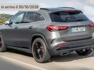 Nuova Mercedes CLA180 AMG line 136 CV (100 kW) 2026 Argento Berlina