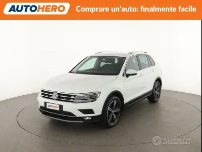 Usata VW Tiguan Advance 150 CV (110 kW) 2019 Bianco SUV