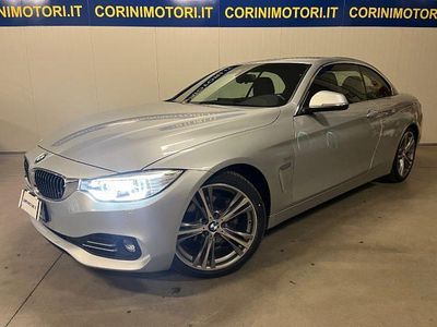 Usata BMW 420 Luxury Line 190 CV (139 kW) 2017 Argento Cabrio