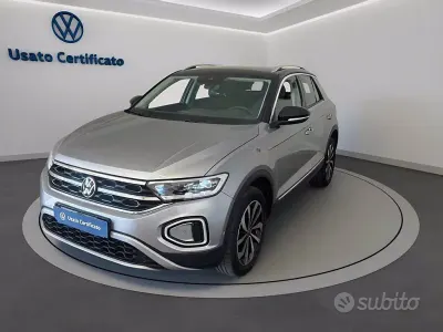 Usata VW T-Roc Style 110 CV (80 kW) 2023 Pyrit silver met/tetto nero me SUV