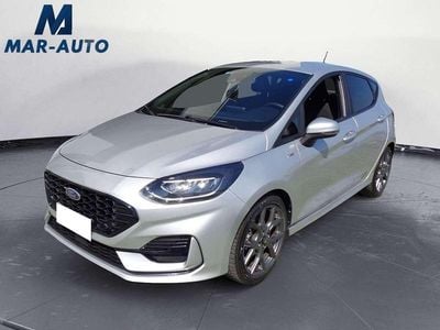 Second-hand Ford Fiesta ST-Line 125 CP (91 kW) 2022 Argintiu Hatchback