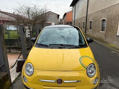Usata Fiat 500 Lounge 69 CV (50 kW) 2010 Giallo Utilitaria