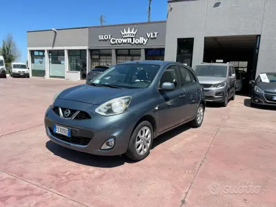 Usata Nissan Micra Comfort 80 CV (58 kW) 2015 Grigio Utilitaria